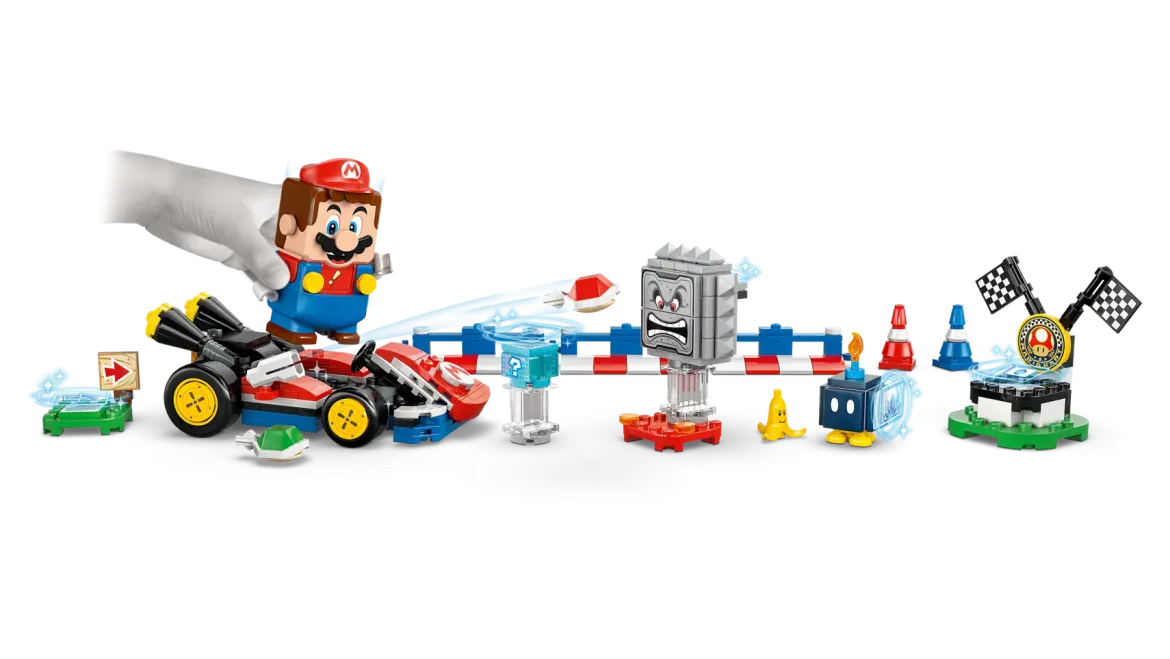 LEGO Super Mario 72043 Mario Kart™ – Interaktiivinen LEGO® Mario™ ja Standard Cart