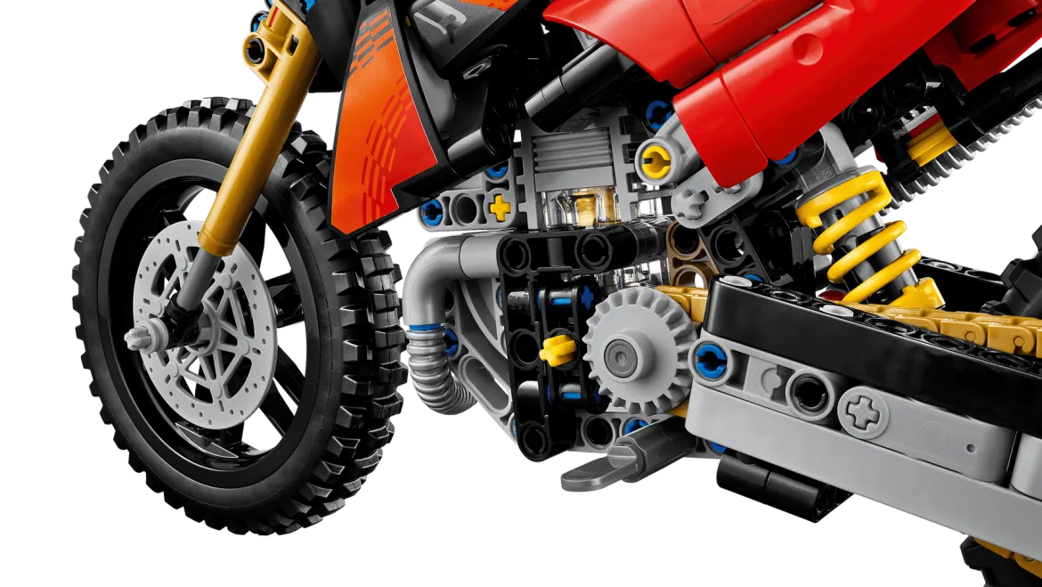 LEGO Technic 42238 Ducati Desmo450 MX Factory Moottoripyörä