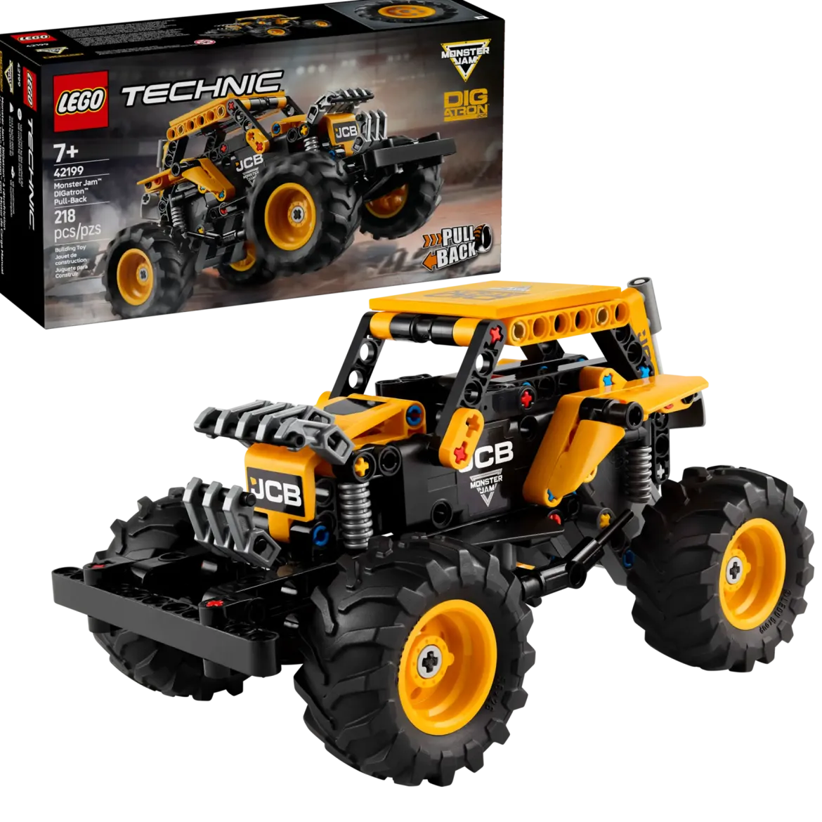 LEGO Technic 42199 Monster Jam DIGatron Vetomoottoriauto