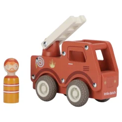 Little Dutch Puinen Paloauto Hahmolla