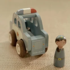Little Dutch Puinen Poliisiauto Hahmolla