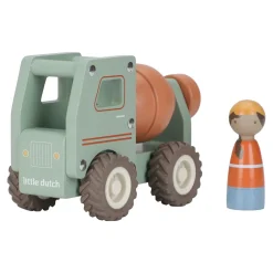 Little Dutch Puinen Sementtiauto Hahmolla