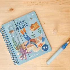 Little Dutch Water Magic Book Jim & Friends Vedellä Värjättävät Kuvat