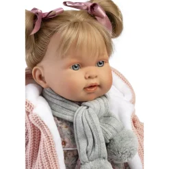 Llorens Alexandra 42cm Pehmeävartaloinen Nukke Saparoilla