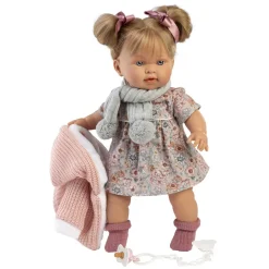 Llorens Alexandra 42cm Pehmeävartaloinen Nukke Saparoilla