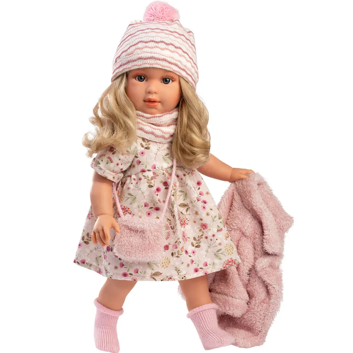Llorens Lucia Vaalea 40cm Pehmeävartaloinen Nukke