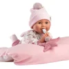 Llorens Pehmeävartaloinen Nukke Heidi 42cm Liikkuvilla Luomilla