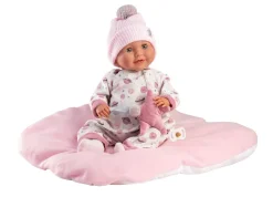 Llorens Pehmeävartaloinen Nukke Heidi 42cm Liikkuvilla Luomilla