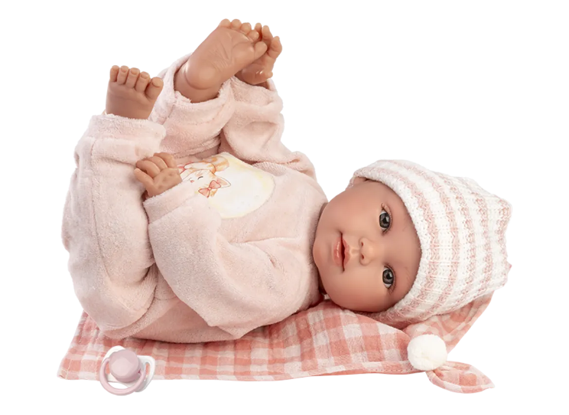 Llorens Pehmeävartaloinen Nukke Olivia 38cm