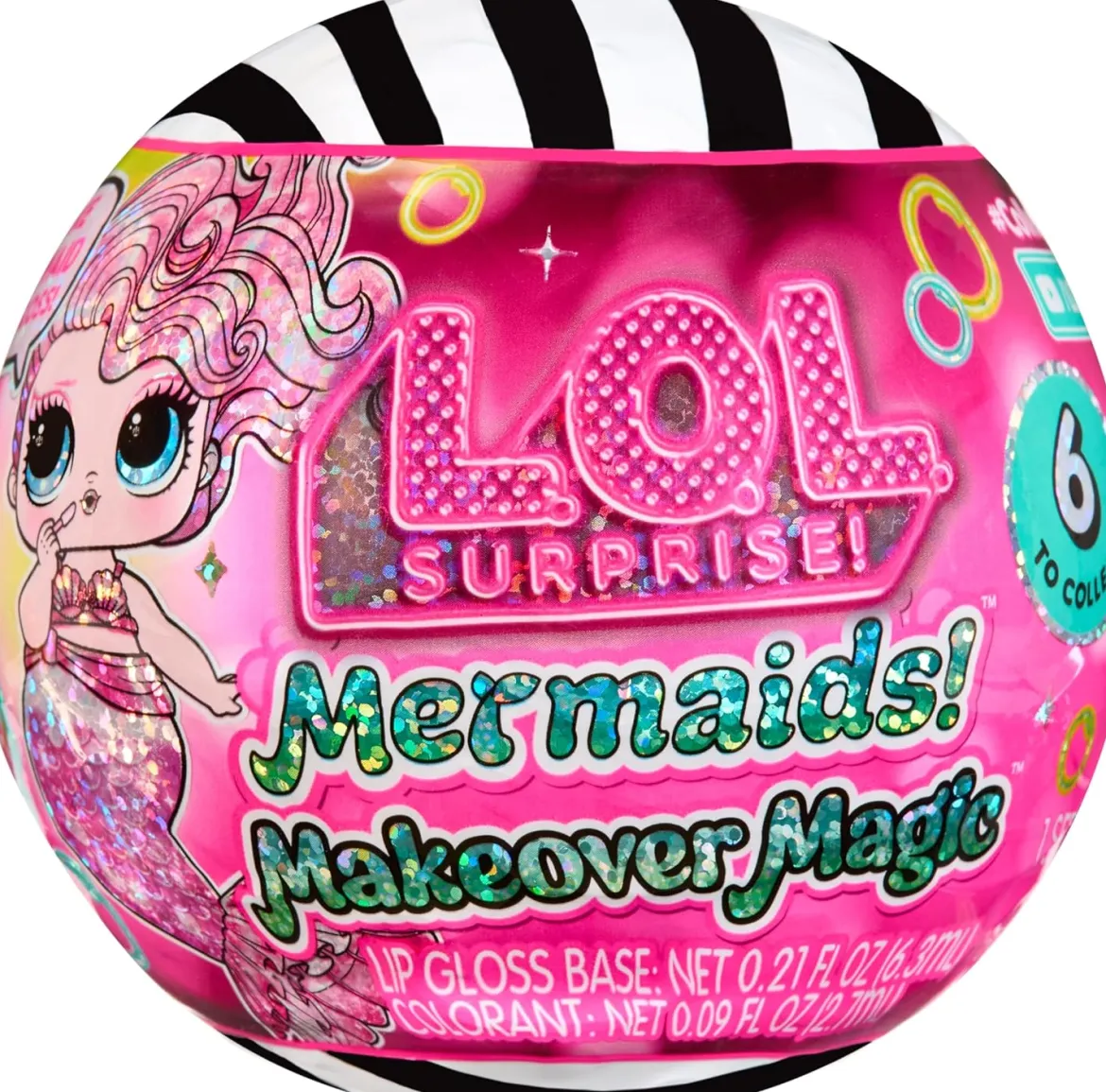 L.O.L. Mermaids! Makeover Magic Tots Yllätyspallo