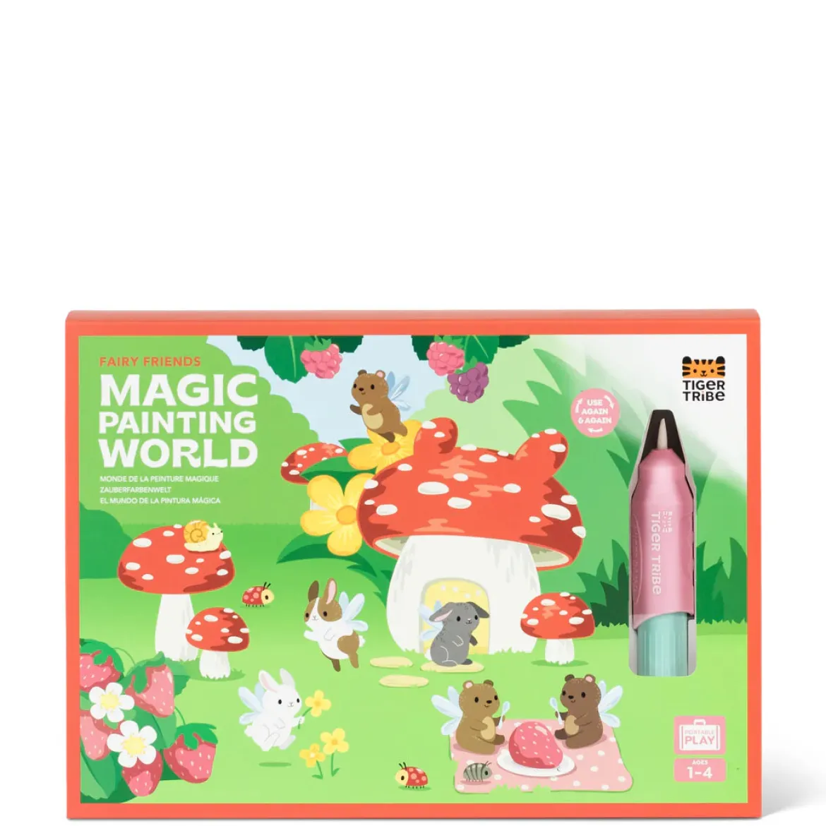 Magic Painting World Vedellä Värjättävät Kuvat- Fairy Friends