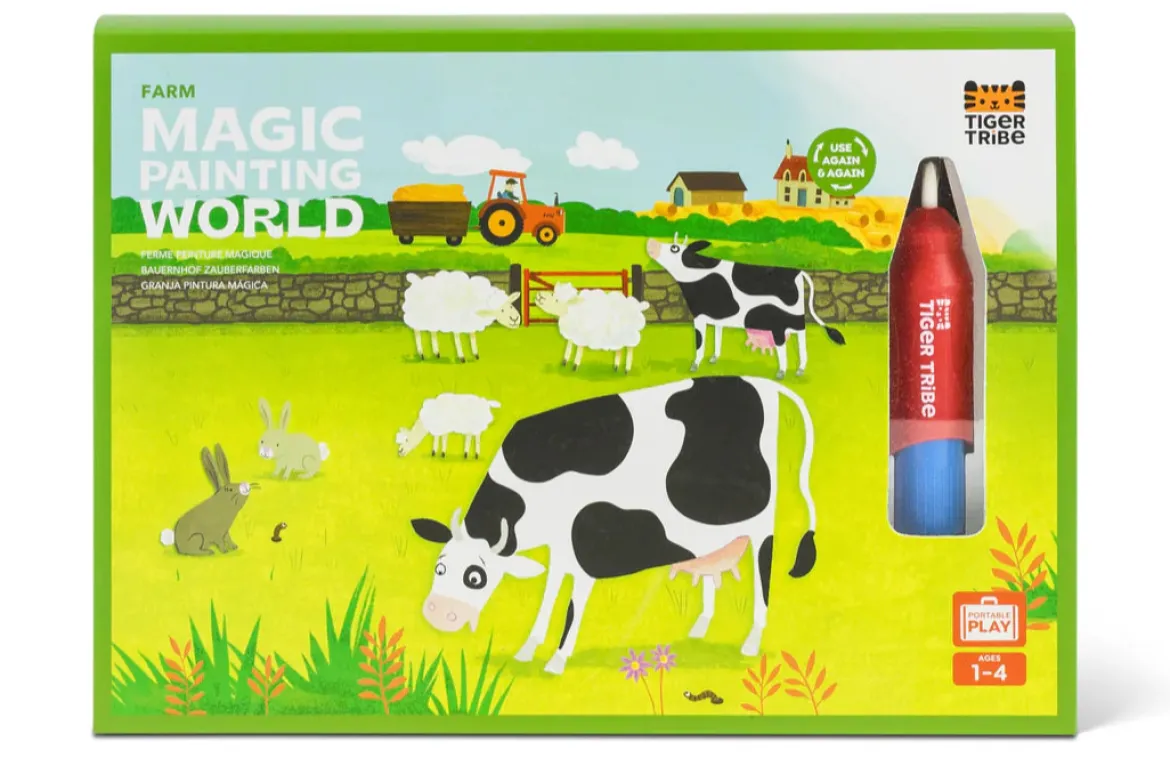 Magic Painting World Vedellä Värjättävät Kuvat- Farm