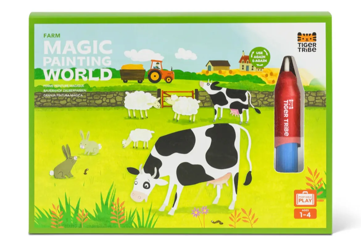 Magic Painting World Vedellä Värjättävät Kuvat- Maatila