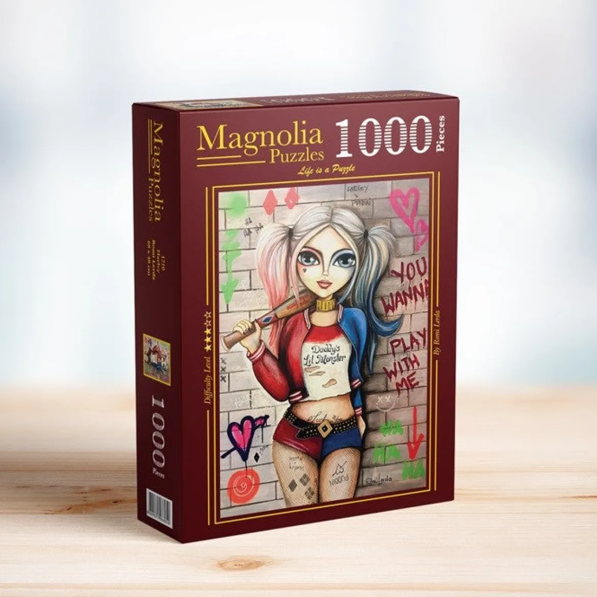 Magnolia Puzzles 1000 Palan Palapeli Harley
