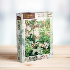 Magnolia Puzzles 1000 Palan Palapeli Jungle Oasis