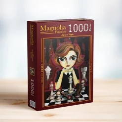 Magnolia Puzzles 1000 Palan Palapeli Queens Gambit