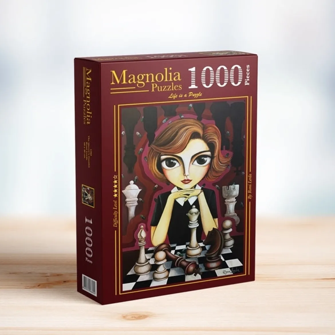 Magnolia Puzzles 1000 Palan Palapeli Queens Gambit