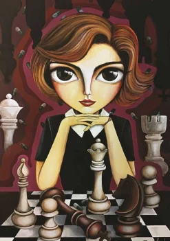 Magnolia Puzzles 1000 Palan Palapeli Queens Gambit