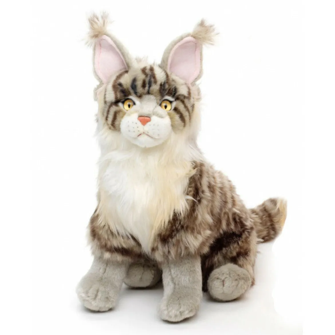 Maine Coon Kissa Pehmolelu 28cm Harmaa