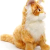 Maine Coon Kissa Pehmolelu 28cm Oranssi