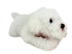 Makaava Bichon Frise Koira Pehmolelu 30cm