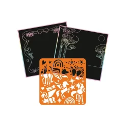 Mandarine Graffy Scratch Raaputusaskartelu Yksisarviset