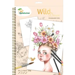 Mandarine Värityskirja Wild Dream 30 kuvaa