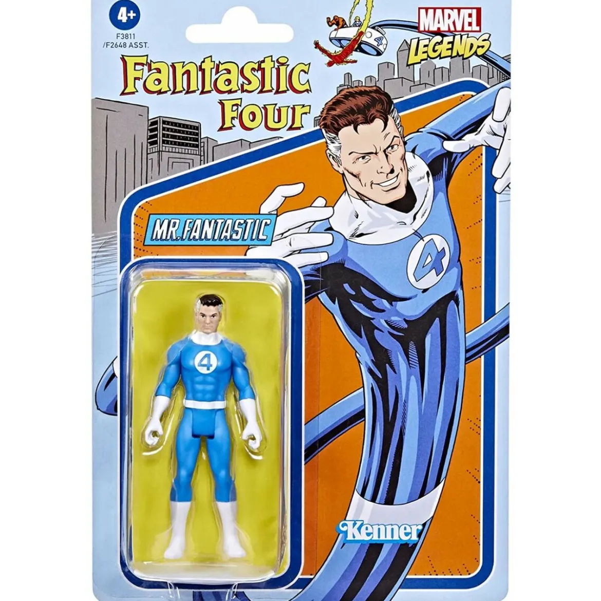 Marvel Legends Retro Figuuri 9,5cm Mr. Fantastic