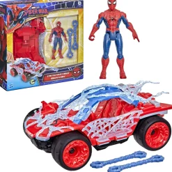 Marvel Spider-Man Web Blast Ajoneuvo ja Hahmo