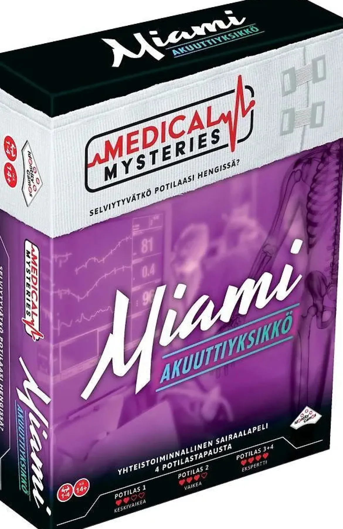 Medical Mysteries Miami Akuuttiyksikkö Sairaalapeli