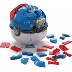 Mega Construx Jumbo Rakennettava Pokemonpallo 299 Osaa