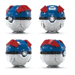 Mega Construx Jumbo Rakennettava Pokemonpallo 299 Osaa