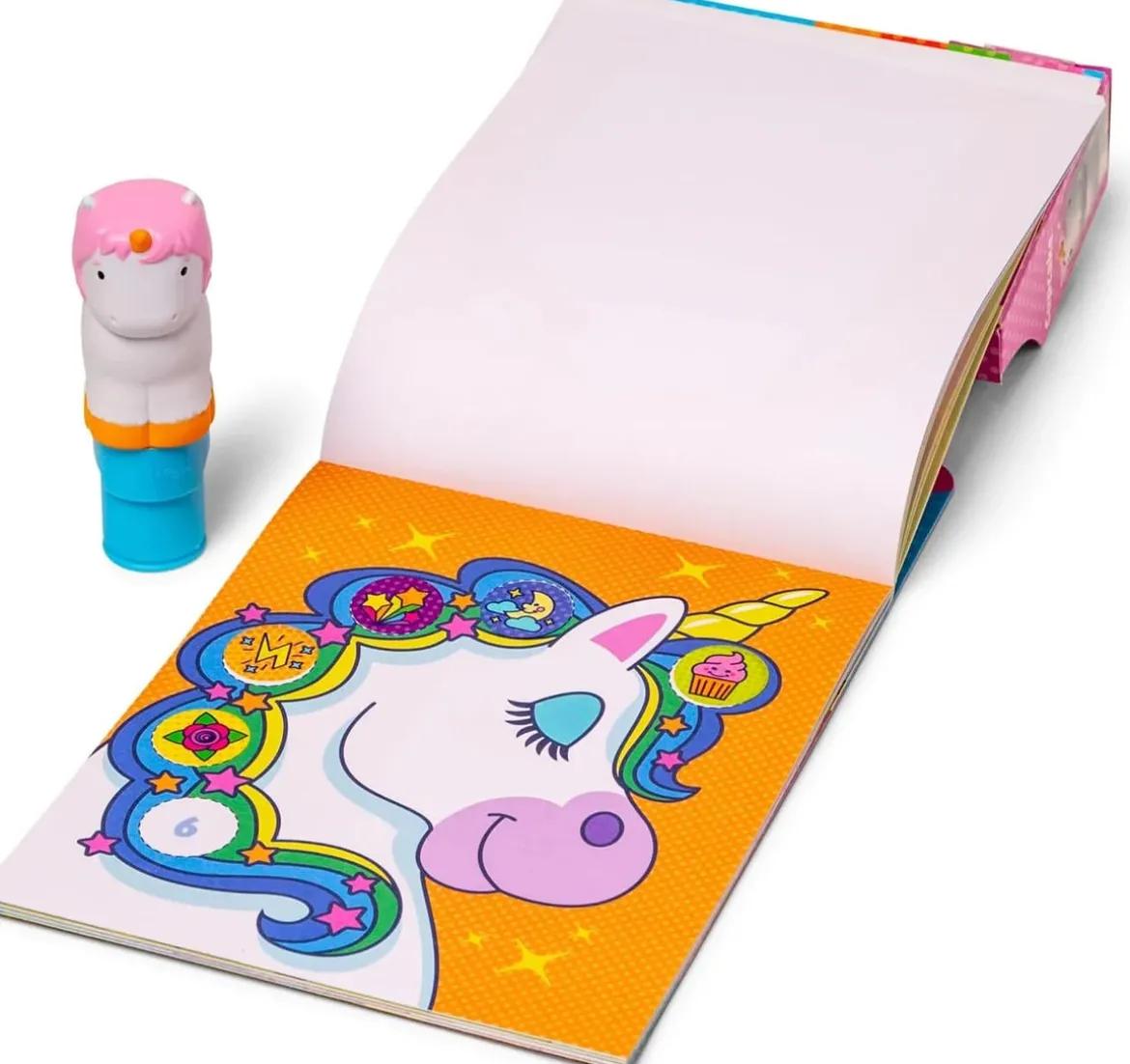 Melissa & Doug Sticker Wow Tarralehtiö/Askartelu Yksisarvinen