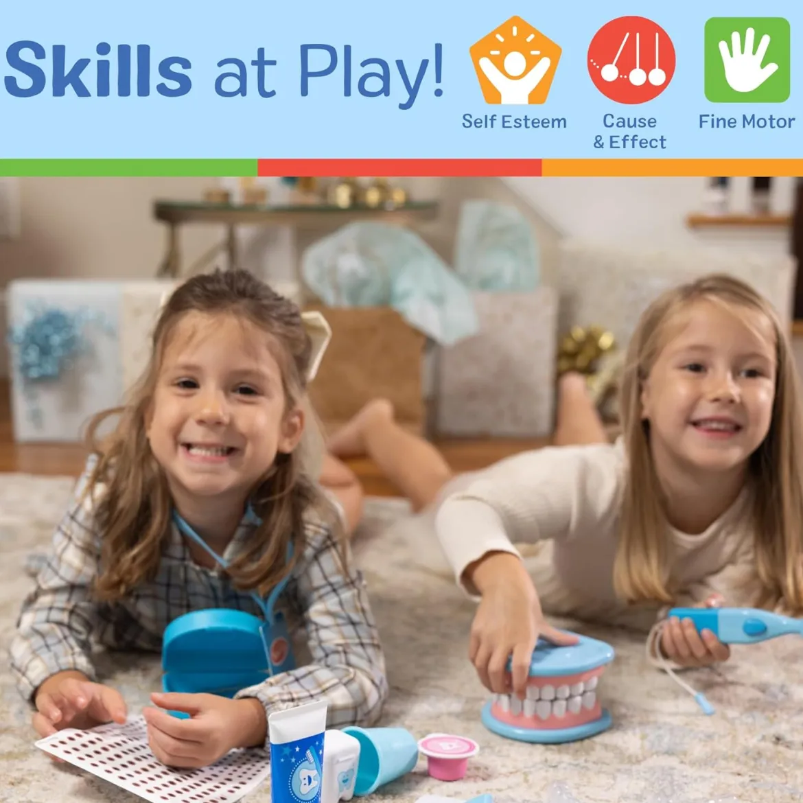 Melissa & Doug Super Smile Hammaslääkäri Leikkisetti