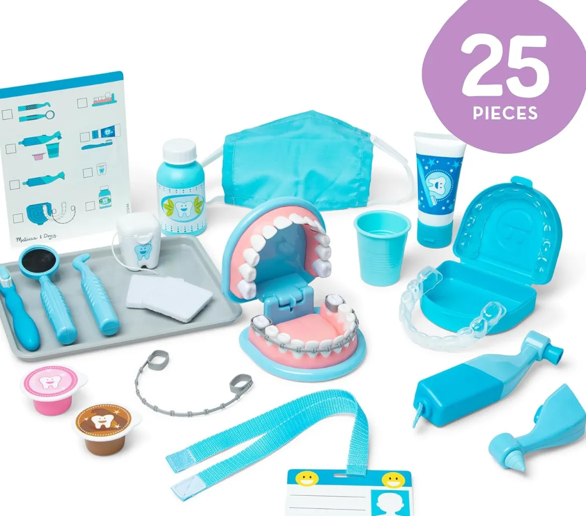 Melissa & Doug Super Smile Hammaslääkäri Leikkisetti