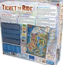 Menolippu Pohjoismaat Ticket to Ride Northern Lights
