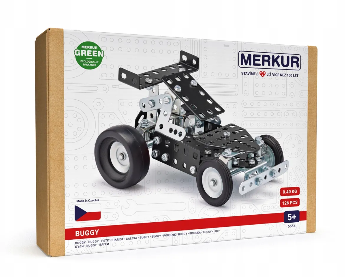 Merkur Metallinen Rakennussarja 5554 Buggy