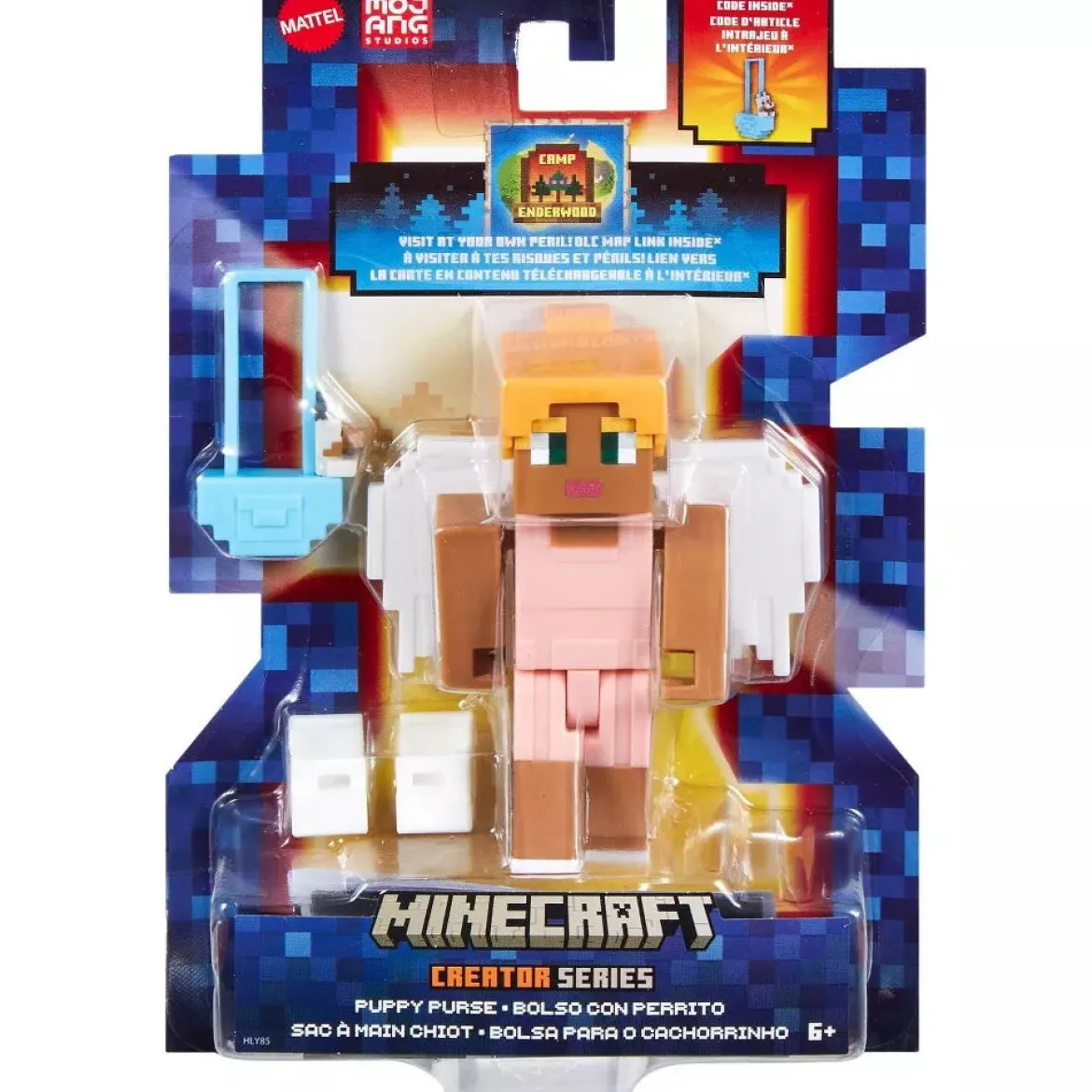 Minecraft Creator Series Puppy Purse -figuuri 10cm