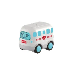 Mini Car Ambulanssi Valkoinen Äänillä ja Valoilla