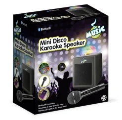 Mini Disco Karaoke Mikrofoni ja Kaiutin Discovalolla