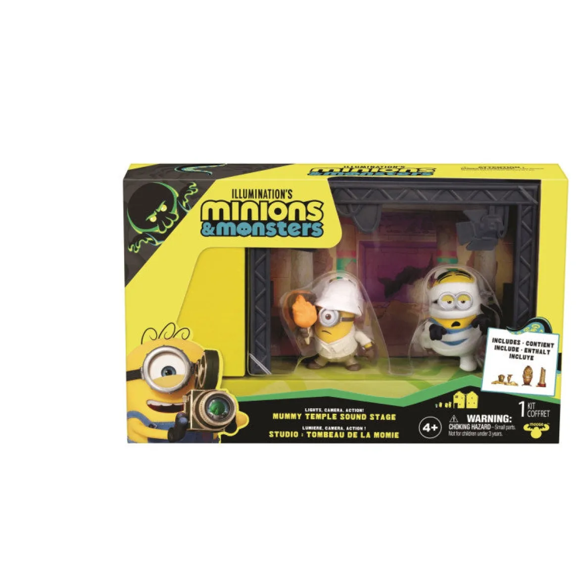 Minions & Monsters Mummy Temple Sound Stage Hahmot