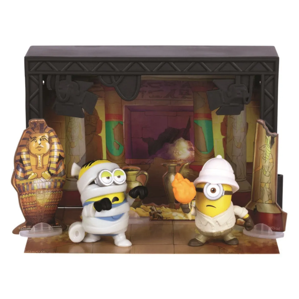 Minions & Monsters Mummy Temple Sound Stage Hahmot