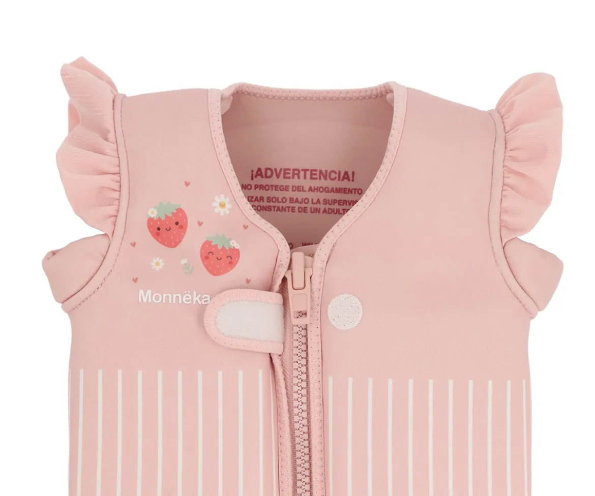 Monnëka Mansikat Uimaliivi 3-6 Vuotiaille (19-30kg)