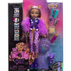 Monster High Clawdeen Wolf ja Tarvikkeita