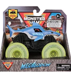 Monster Jam Light Up Wheels Megalodon Monsteriauto 1:43