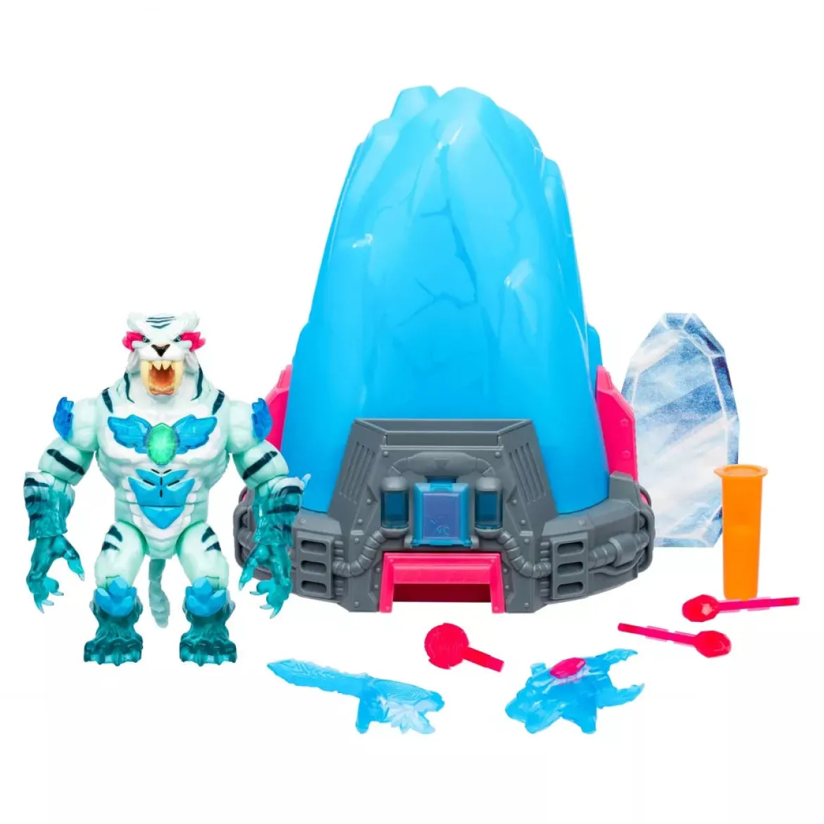 Mr Beast LAB Mutators Cryo Lab Collector Figure Valoilla ja Äänillä