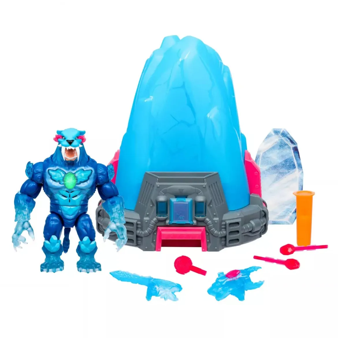 Mr Beast LAB Mutators Cryo Lab Collector Figure Valoilla ja Äänillä