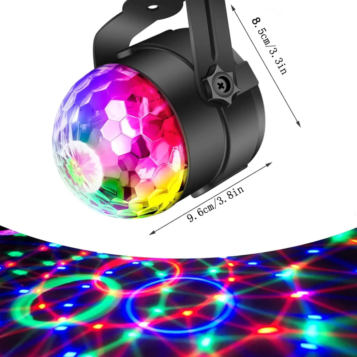 Music Party Light Discovalo Kaukosäätimellä