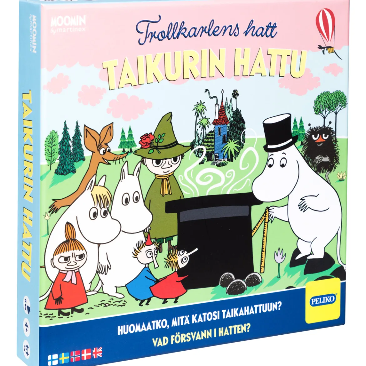 Muumi Taikurin Hattu Muistipeli
