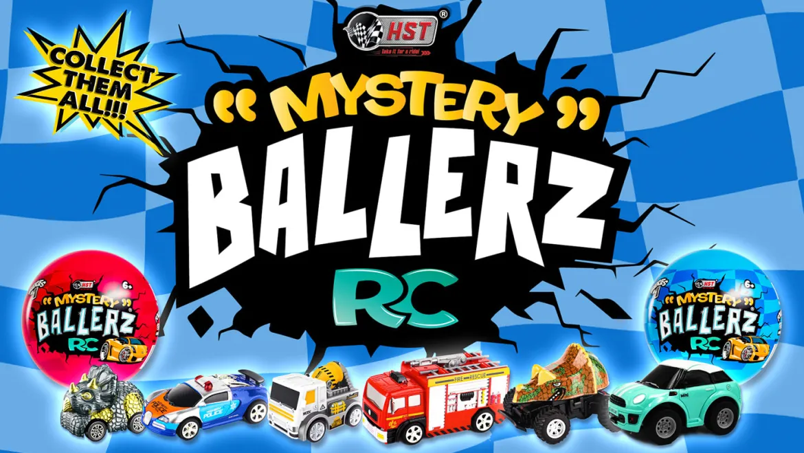 Mystery Ballerz Yllätyspallo Radio-Ohjattava Auto